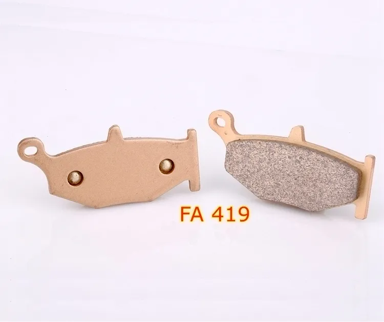 אופנוע אופנוע FA419HH אחורי Sintered EBC HH בלם רפידות עבור סוזוקי GSXR GSXR1000 2007-08 sintered נחושת בלם רפידות