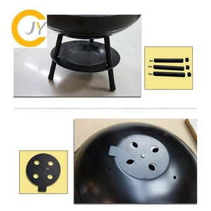 Nero 14 "<span class=keywords><strong>Portatile</strong></span> Bollitore Carbone di Legna <span class=keywords><strong>Barbecue</strong></span> Grill/Bollitore <span class=keywords><strong>Barbecue</strong></span> - Product Image 6