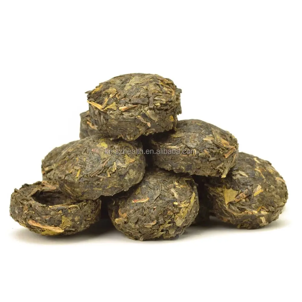 Premium kalite fermente Yunnan Puer organik gül Puerh çayı