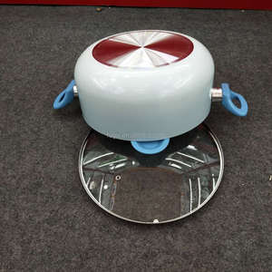 Ensemble d'ustensiles de cuisine antiadhésifs à peinture bleue, antiadhésifs, pour la cuisine, de 20/24/28CM, 2 ou 3 pièces - Product Image 3