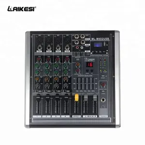 2018 laikesi mini mixer de áudio, mini misturador de som com mp3