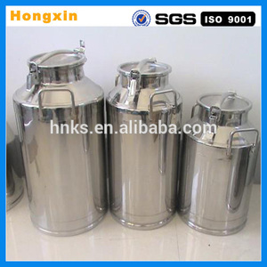 Stainless steel transport milk can - Product Image 1