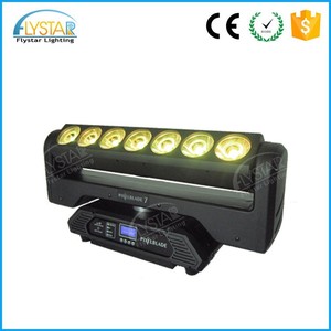 Vente chaude 7 pcs 15 w led ville 4in1 rgbw couleur lumière tête mobile faisceau éclairage à disco - Product Image 1