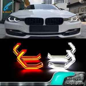Ojos de Ángel led de cristal, icónico para BMW F30, F32, F82, F80, M5, E90
