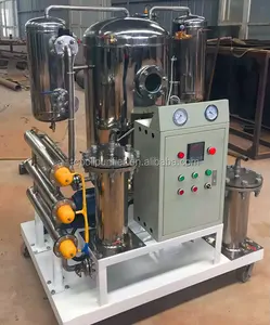 Nas 4 máquina de filtro de óleo de vácuo para óleo de coco virgem (vco)