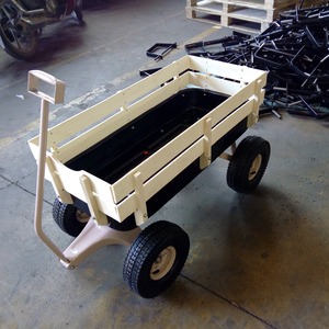 Populaire en gros enfants jouet en <span class=keywords><strong>bois</strong></span> et en métal main <span class=keywords><strong>chariot</strong></span> TC1831 - Product Image 1