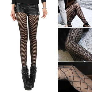 Medias de rejilla, pantimedias de encaje para mujer, medias de encaje, tallas grandes - Product Image 6