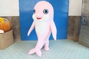 Disfraz <span class=keywords><strong>de</strong></span> Mascota <span class=keywords><strong>de</strong></span> Delfín Rosa para Adultos Funtoys CE en Venta - Product Image 4