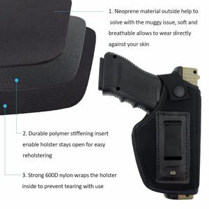 マガジンポーチ左右の狩猟用アクセサリー付きユニバーサル戦術隠しキャリーホルスター - Product Image 5