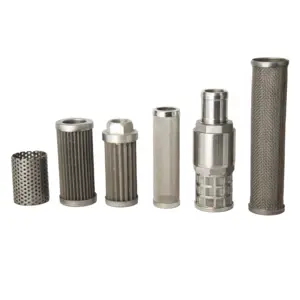 Roestvrijstalen Gaas Filter Cartridge Voor Hydraulische Olie Filter Element