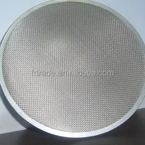 2 5 50 100 150 300 Microns Porous 304 316l Ss Stainless Steel Wire 14、Sintered Mesh Filter Disc