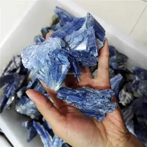 거친 원석 파란 Kyanite 무기물 수정같은 Kyanite 견본