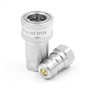 GT-A1 ISO 7241 <span class=keywords><strong>3</strong></span>/<span class=keywords><strong>8</strong></span> "máy kéo thủy lực Phụ kiện cho nông nghiệp nhanh chóng kết nối - Product Image 3