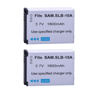 Batería SLB-10A SLB10A para Samsung SL102 SL202 SL420 SL620 SL820 HZ10W HZ15W <span class=keywords><strong>ES55</strong></span> L100 L110 L200 L210 L310W - Product Image 1