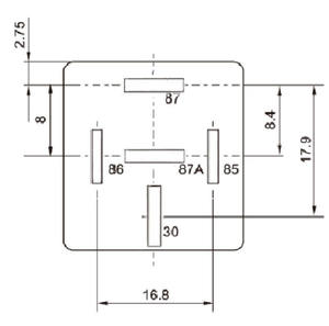 Relay Mobil Baru JD2912 Hfv7/012 12V/24V 80A untuk Penggantian Universal - Product Image 4
