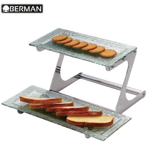Exhibidores para Catering de Hoteles en Guangzhou, Equipo para Cafeterías, Soporte para Té de la Tarde, Elevador de Comida para <span class=keywords><strong>Buffet</strong></span> para <span class=keywords><strong>Banquetes</strong></span> - Product Image 4