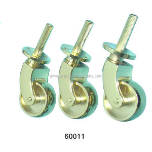 Hochwertige Möbel-Messingrollen 60011 - Product Image 3