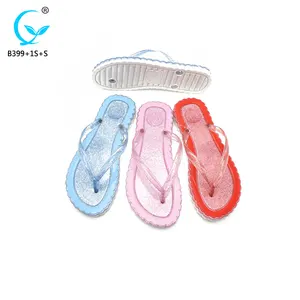 中国批发PVC鞋类设计PCU chappal塑料拖鞋女士新设计拖鞋