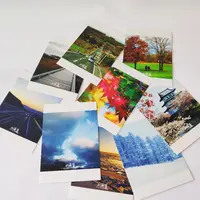 Özel yüksek kaliteli kağıt kartpostal baskı, özel teşekkür ederim kartı kartpostal baskı