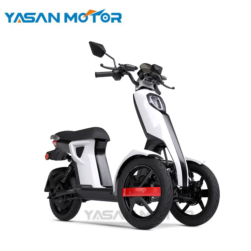 Snelle Verzending 60V 22Ah 1500W Elektrische Scooter 3 Wielen Voor Europa Markt