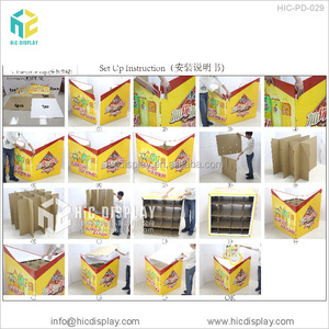 HIC Einzigartige Förderung Wellpappe Palette Display - Product Image 6