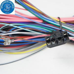 Benutzerdefinierte elektrische männlich-weibliche 2 <span class=keywords><strong>3</strong></span> 4 5 6 7 8 9 10 pin stecker kabelbaum - Product Image 2