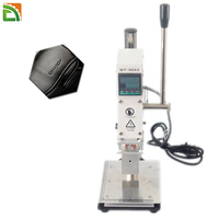 Machine de gaufrage thermique, mm, pour chaussures en cuir, carte en plastique avec impression de feuille d'or