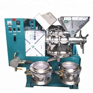 Soja soja-melk olie persmachine met filter, kokosolie maken machine tem verstelbare olie druk