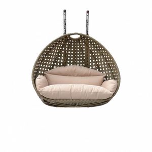 En osier Rotin Suspendus <span class=keywords><strong>Nid</strong></span> <span class=keywords><strong>D</strong></span>'<span class=keywords><strong>oiseau</strong></span> Deux Siège Double <span class=keywords><strong>Adulte</strong></span> Jhula Swing Chaise - Product Image 5