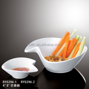 Nuevo diseño cuadrado blanco tazón de cerámica, Tazón de Sopa de Porcelana Blanca, Cuenco de arroz para Hotel <span class=keywords><strong>y</strong></span> <span class=keywords><strong>Restaurante</strong></span> - Product Image 3