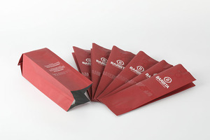 Fabricant de marque <span class=keywords><strong>oker</strong></span> côté gousset sacs en plastique de papier d'aluminium avec la valve pour le café - Product Image 4