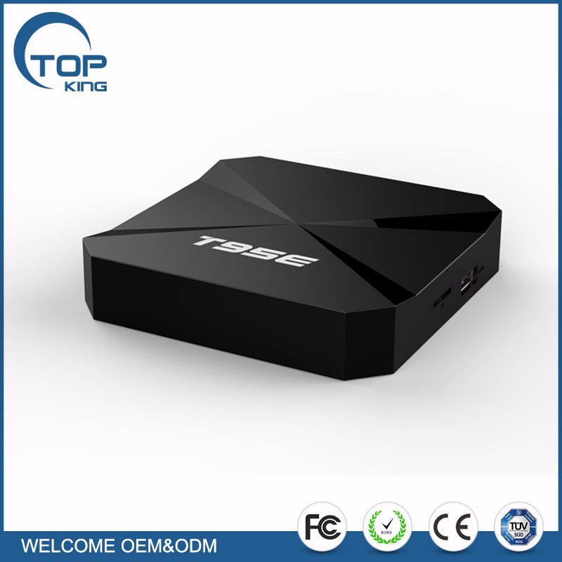 Mejor RK3229 T95E Android TV BOX Android 5.1 Quad Core 32bit TV Box 1 GB/8 GB wifi 2.4 GHz apoyo 4 K