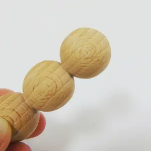 Custom Wholesale beech wooden puzzle ball Of Pyramid