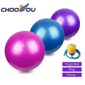 Chooyou Нескользящие изготовленным на заказ логосом для занятия спортом дома, домашний тренажер Лидер продаж йога пилатес мяч для йоги