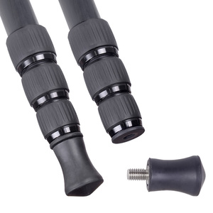 KINGJOY — trépied pour appareil <span class=keywords><strong>Photo</strong></span> numérique K2208, <span class=keywords><strong>en</strong></span> Fiber de <span class=keywords><strong>carbone</strong></span>, trépied pliable, robuste, de haute qualité, QH20 - Product Image 4