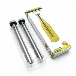Juego de Barras Enfriadoras de Metal, Diseño Minimalista, Herramienta de Enfriamiento Duradera para Cerveza y Vino - Product Image 5