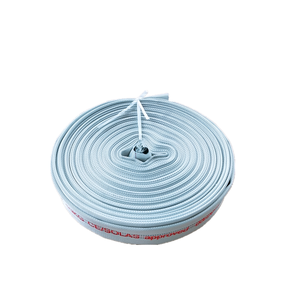 1.5 इंच रबर लाल मार्कर लाइनों सफेद आग नली उद्यान पानी की नली - Product Image 3