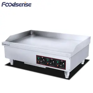 Fábrica de China proveedor utilizado <span class=keywords><strong>restaurante</strong></span> fácilmente limpiado 12KW antiadherente plancha hamburguesa - Product Image 1