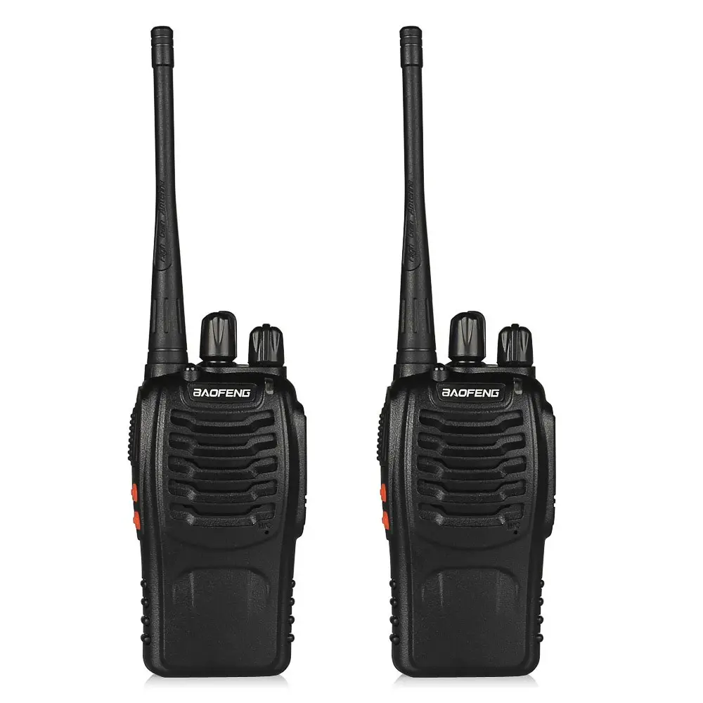 Walkie Talkie fabrika Baofeng BF888s BF-888s iki yönlü telsiz kablosuz iletişim