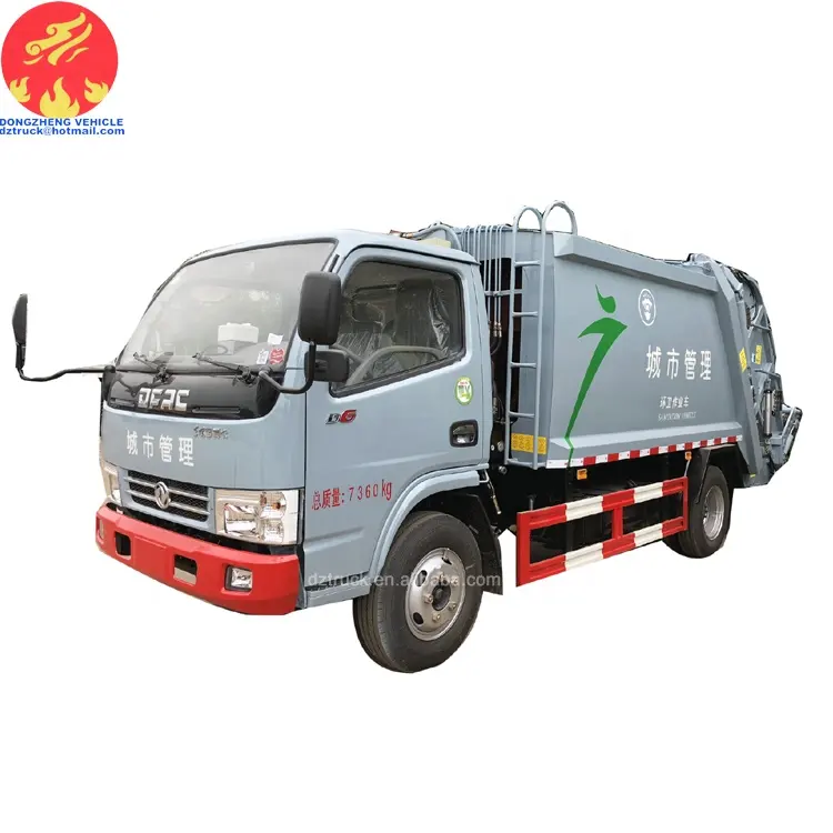 Dongfeng hecklader müll LKW/Müll müllverdichter Fahrzeug/Müll kompaktor lkw