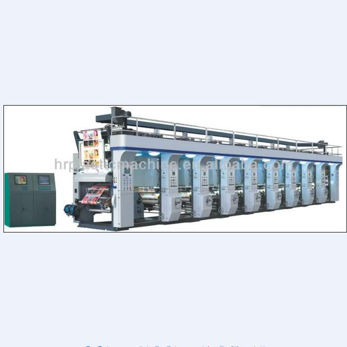 Компьютерное управление многоцветные ротогравюрная печатная машина для пленки/высокая скорость с компьютерным управлением машина для принтера HRASY-600-1600