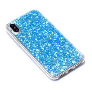 De luxe flash puce acrylique COQUE arrière en TPU téléphone cas pour iphone x - Product Image 4