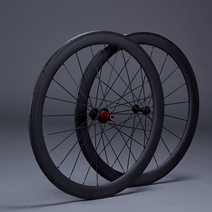 Paire de roues de vélo de route en fibre de carbone, 40MM, légère, à large bord - Product Image 2