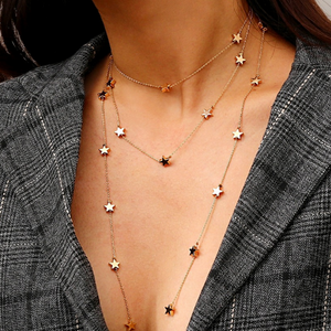 Collana con Catena a Stella in Rame all'Ingrosso per Ragazze - Product Image 4