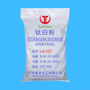 Biossido di titanio Anatasio Grado/Ossido di Calcio/Polvere per Fibra Nano TiO2