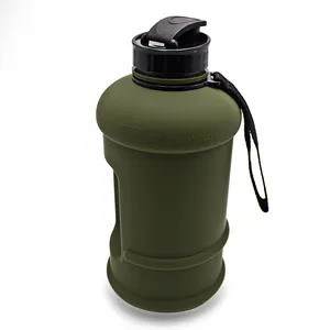 Botol Air Besar Plastik 2 Liter, Botol Air Olahraga Kapasitas Besar 2200 Ml untuk Bepergian