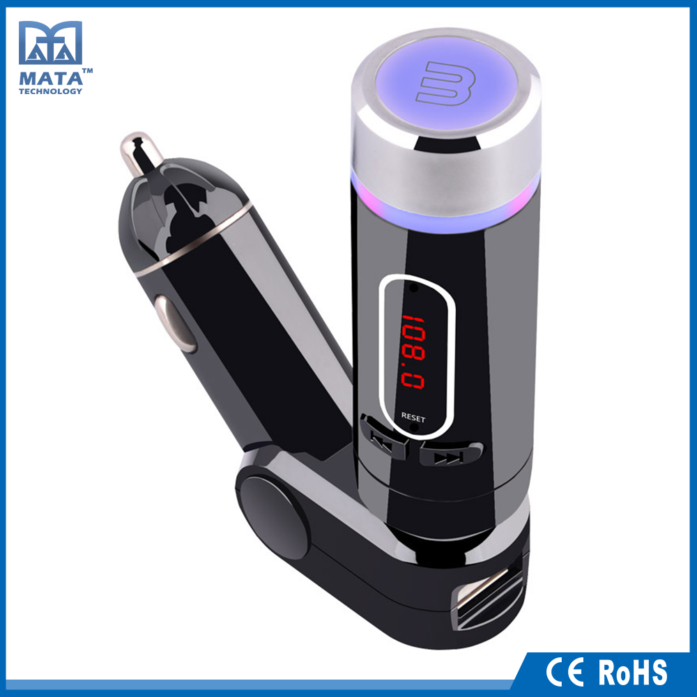 Версия Bluetooth 2.0 Car kit MP3-Плеер С Аудио Fm-передатчик Дистанционного