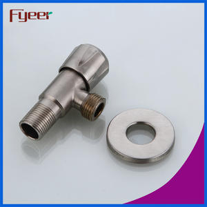 Fyeer Haute Qualité 304 En acier inoxydable Brossé <span class=keywords><strong>Pas</strong></span> <span class=keywords><strong>Cher</strong></span> Vanne D'<span class=keywords><strong>angle</strong></span> - Product Image 3