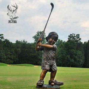 Estátua bronze <span class=keywords><strong>golfer</strong></span> para venda, tamanho de vida - Product Image 6