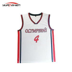 Muestra personalizada fecha styling sublimado baloncesto uniforme - Product Image 3